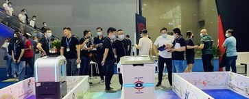 KTV唯一服务机器人品牌优地科技 亮相广州国际专业音响灯光音响展览会
